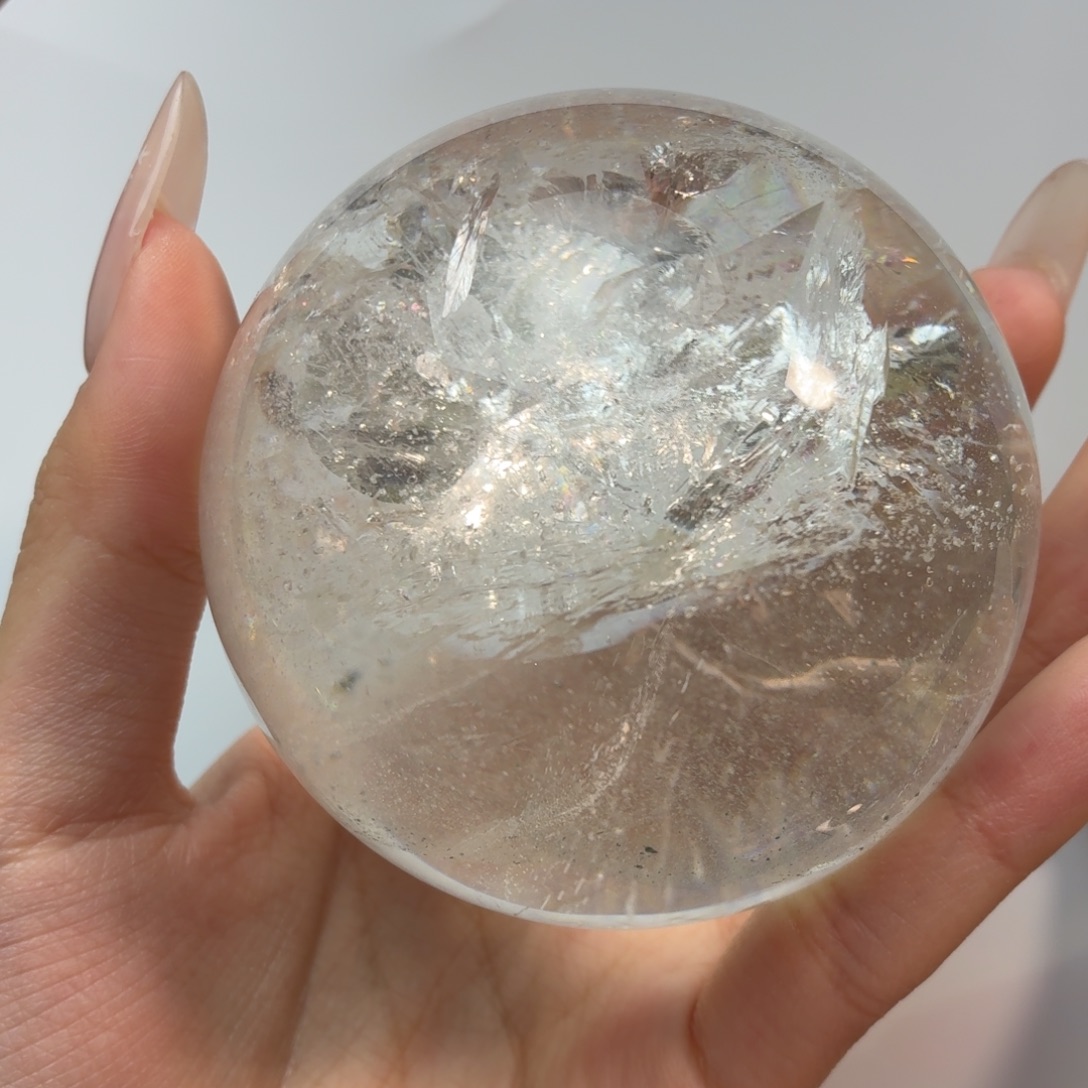 S***q珠宝半成品水晶未镶嵌76.3mm