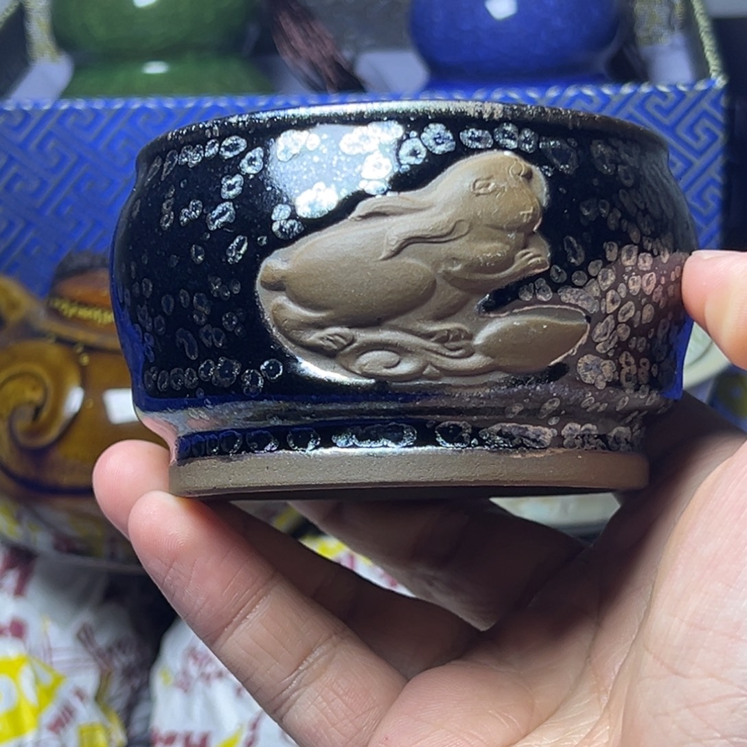 茶盏建阳建盏喝茶主人杯