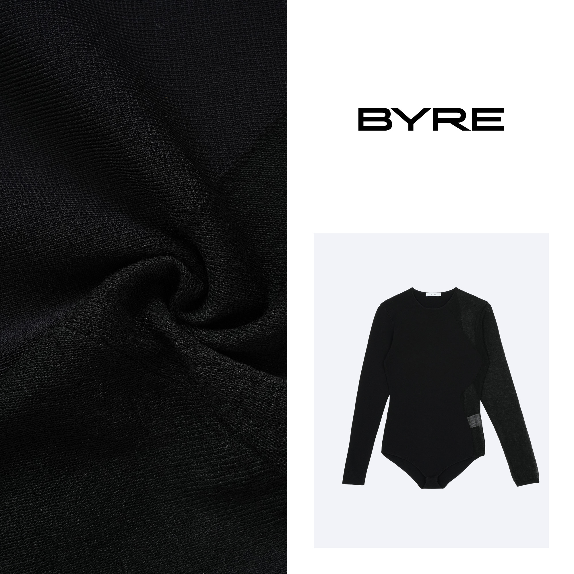 BY522 长袖连体打底【冷水手洗】