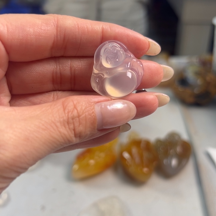 玛瑙/玉髓吊坠(不含链)未镶嵌