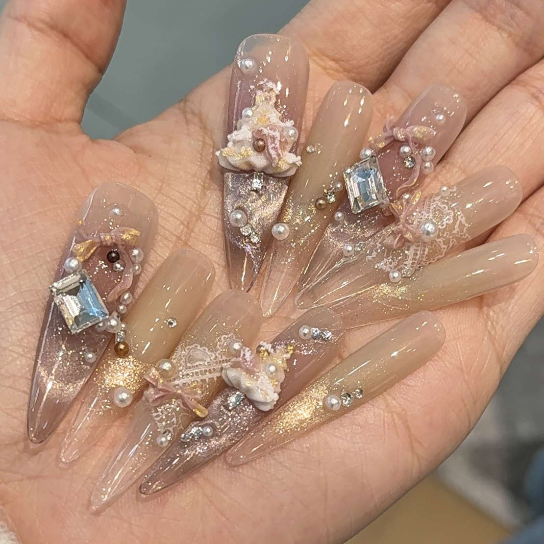 「失眠琴弦」——纯手工穿戴甲