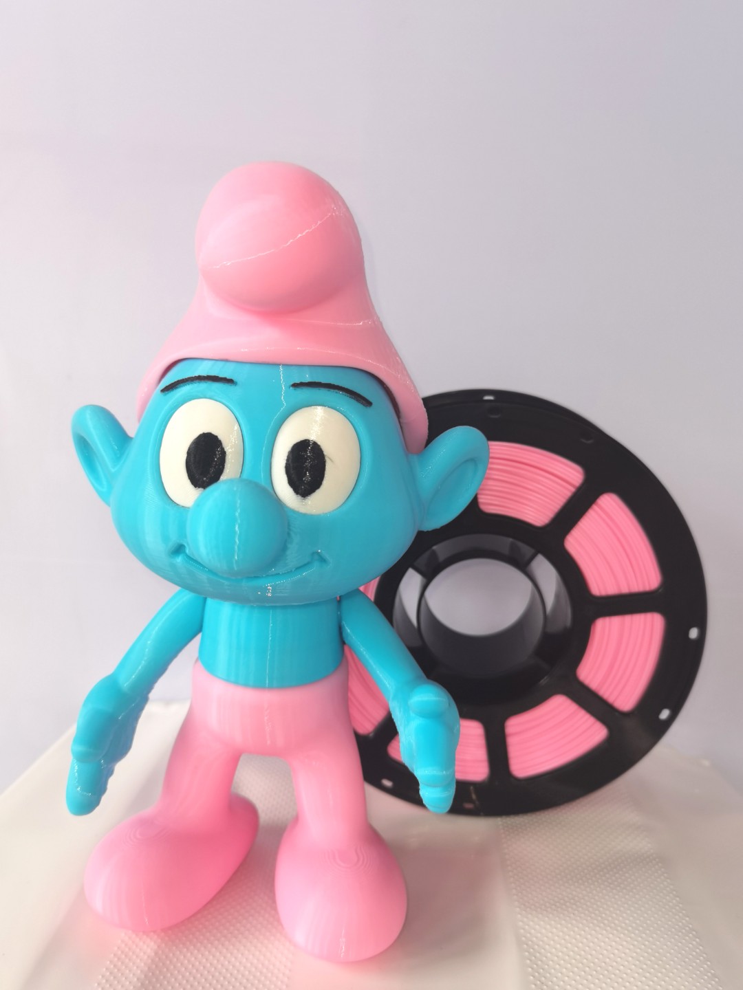 【C3D】PETG粉红色1kg 韧性好易成型3D打印耗材1.75mm 适用拓竹创想