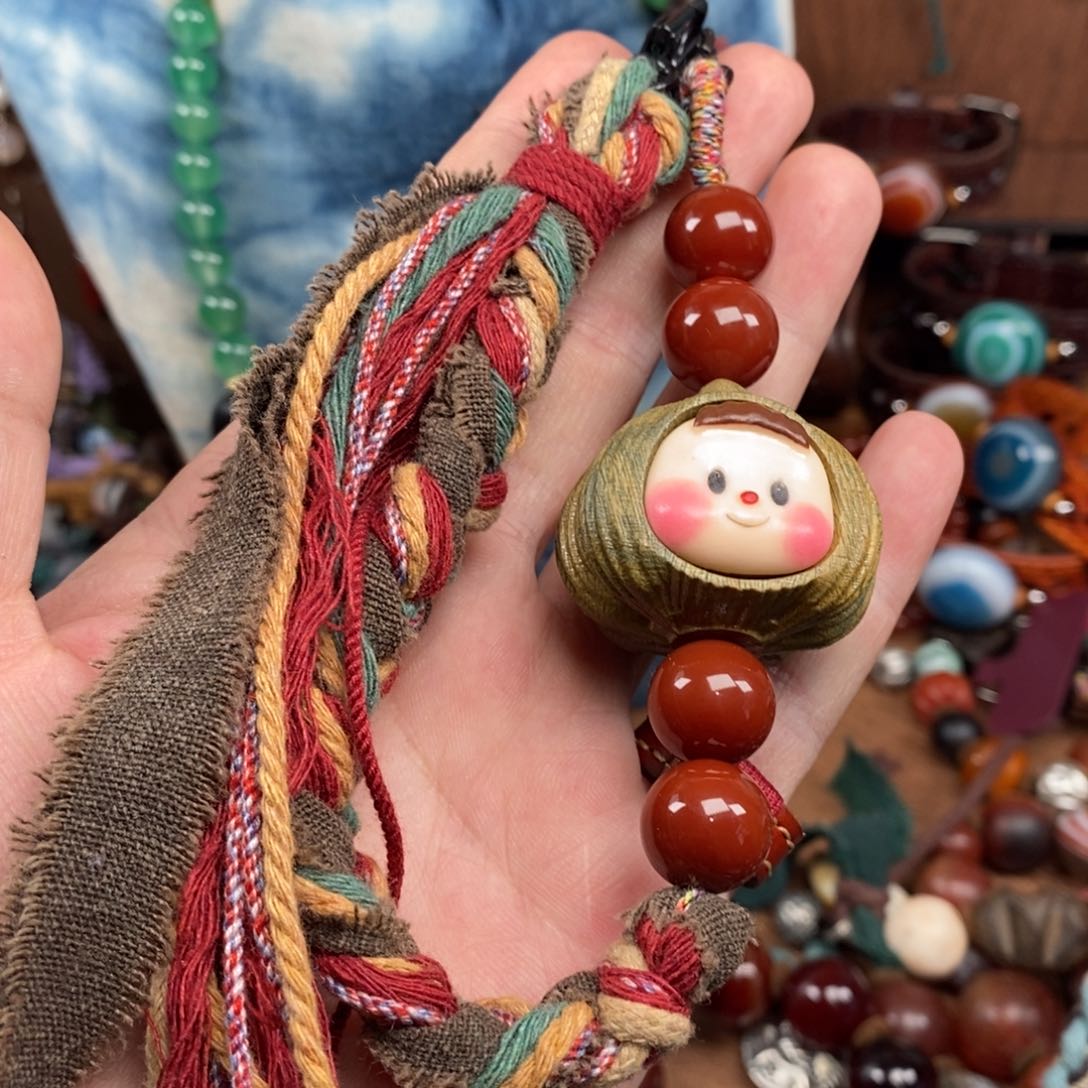 玛瑙/玉髓未镶嵌手链