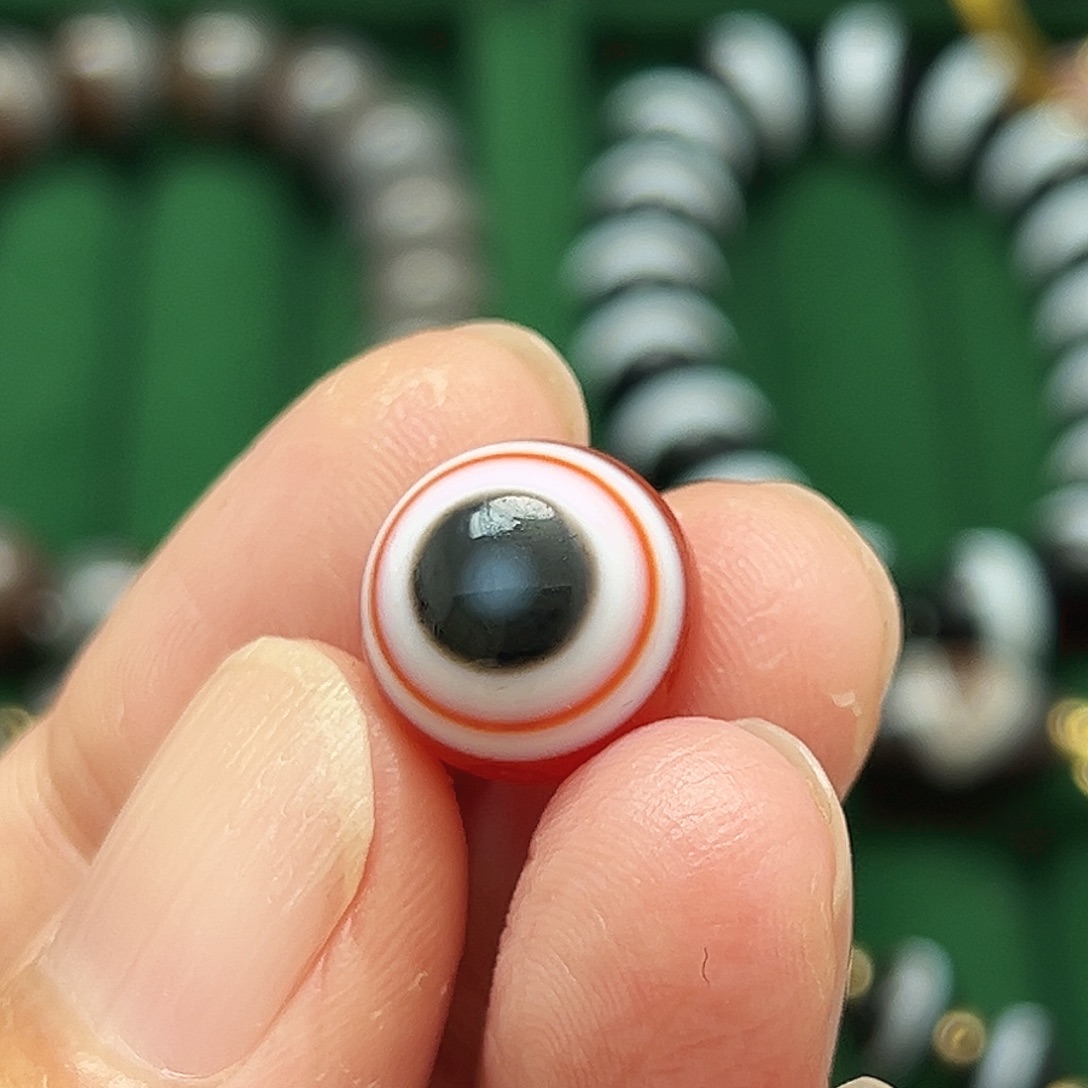 玛瑙/玉髓合金单珠