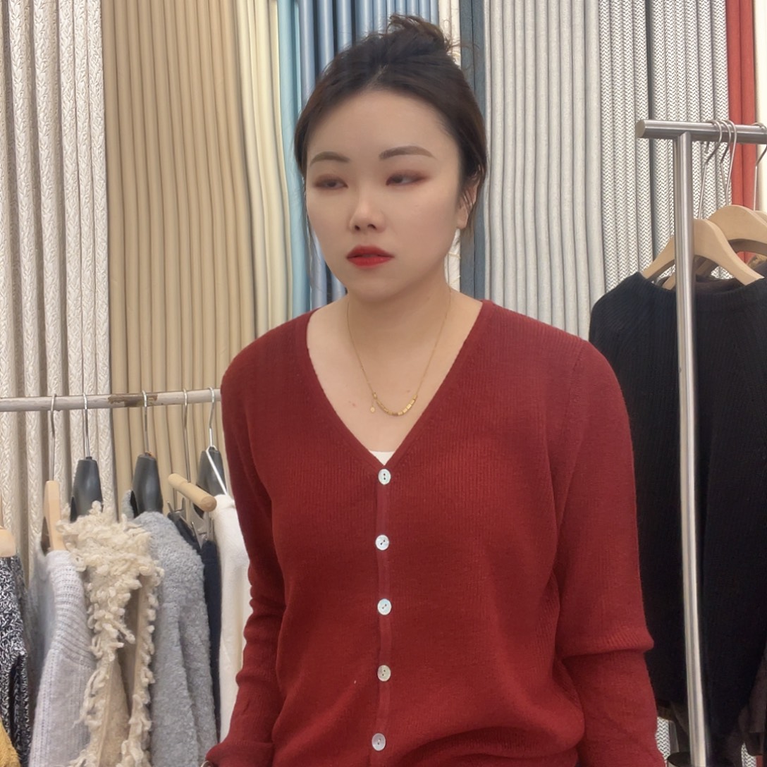 开衫外穿针织外套