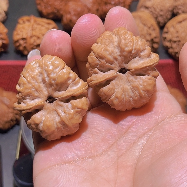 文玩核桃把件朝**我蛤蟆