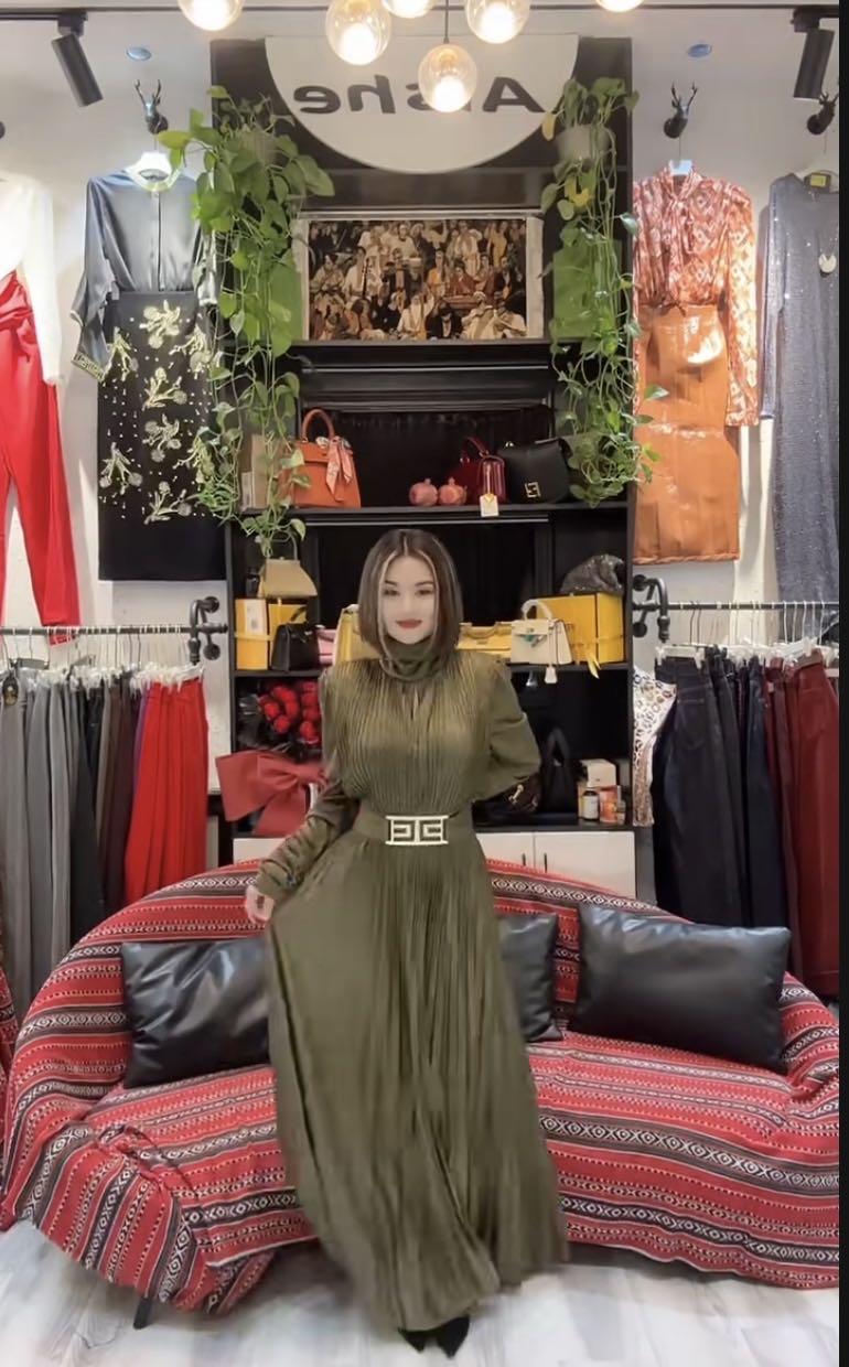 新款时尚气质长裙