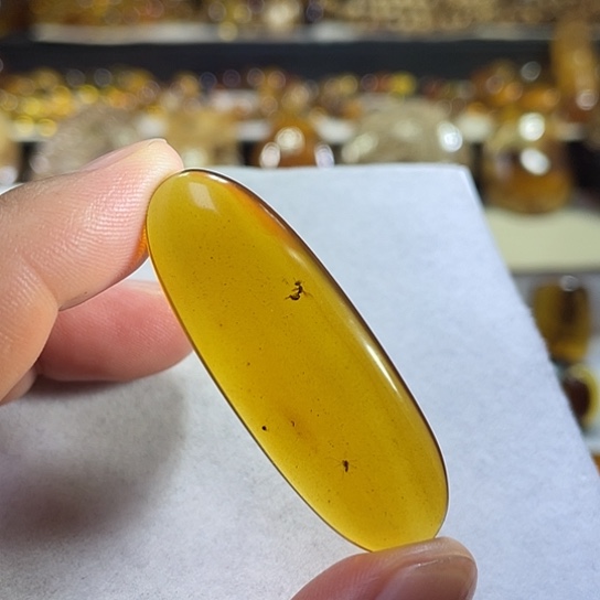 未镶嵌琥珀裸石蜂吊坠