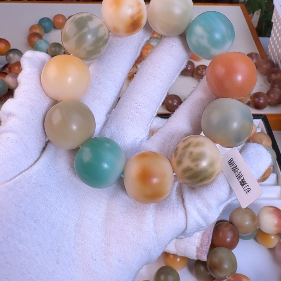 白玉菩提吊坠小****全单圈