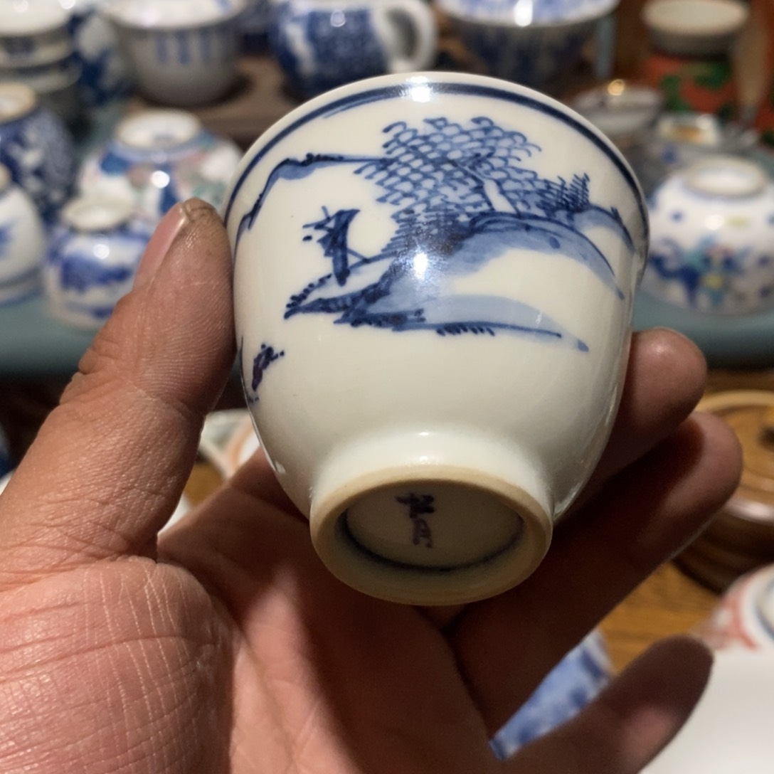 瓷片舶来瓷器满28包邮当日凑单