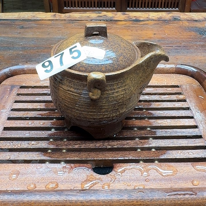 纯手工制作粗陶茶具