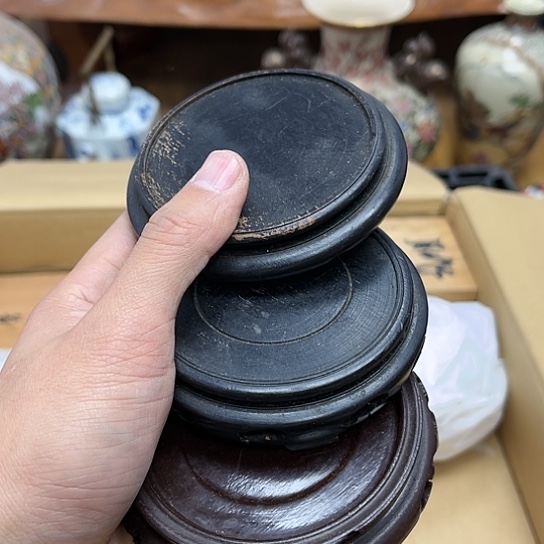 瓷片摆件工艺品瓷器摆件777 