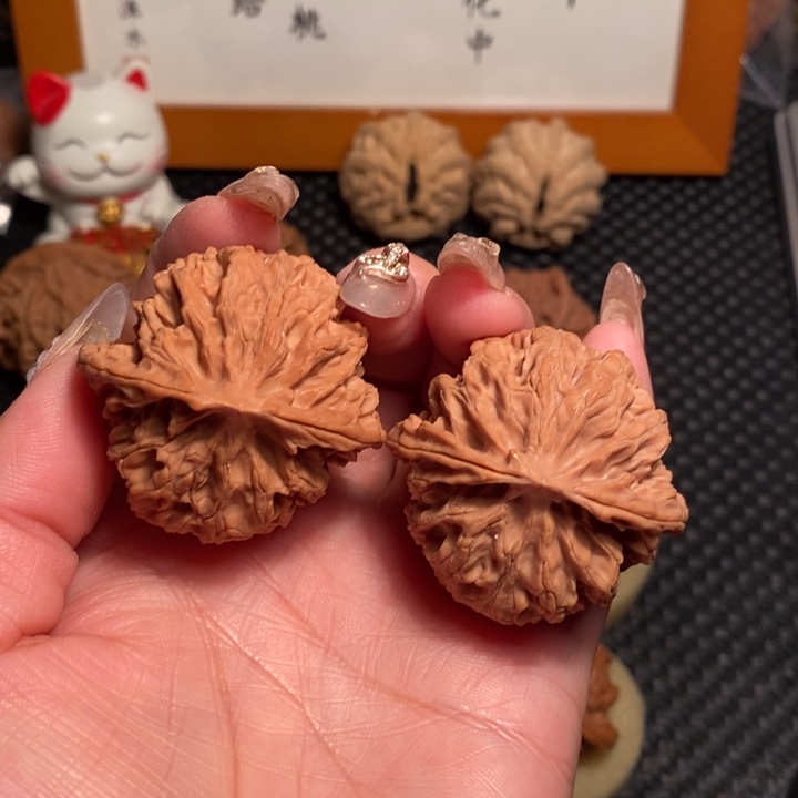 文玩核桃把件42苹果