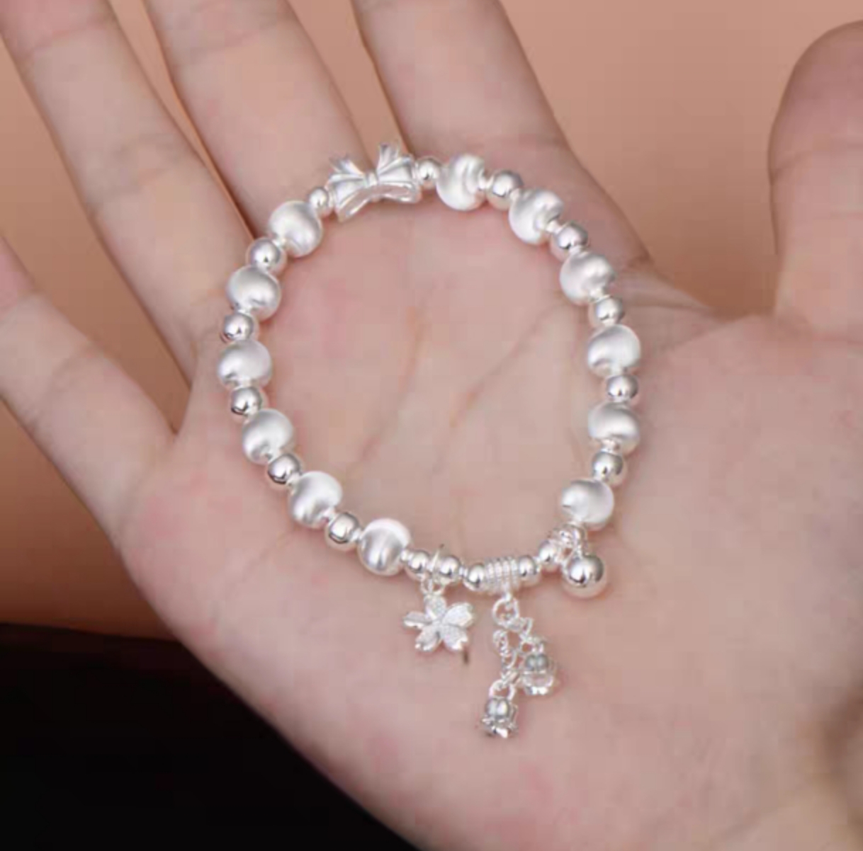 YZ009猫眼蝴蝶手链无礼盒