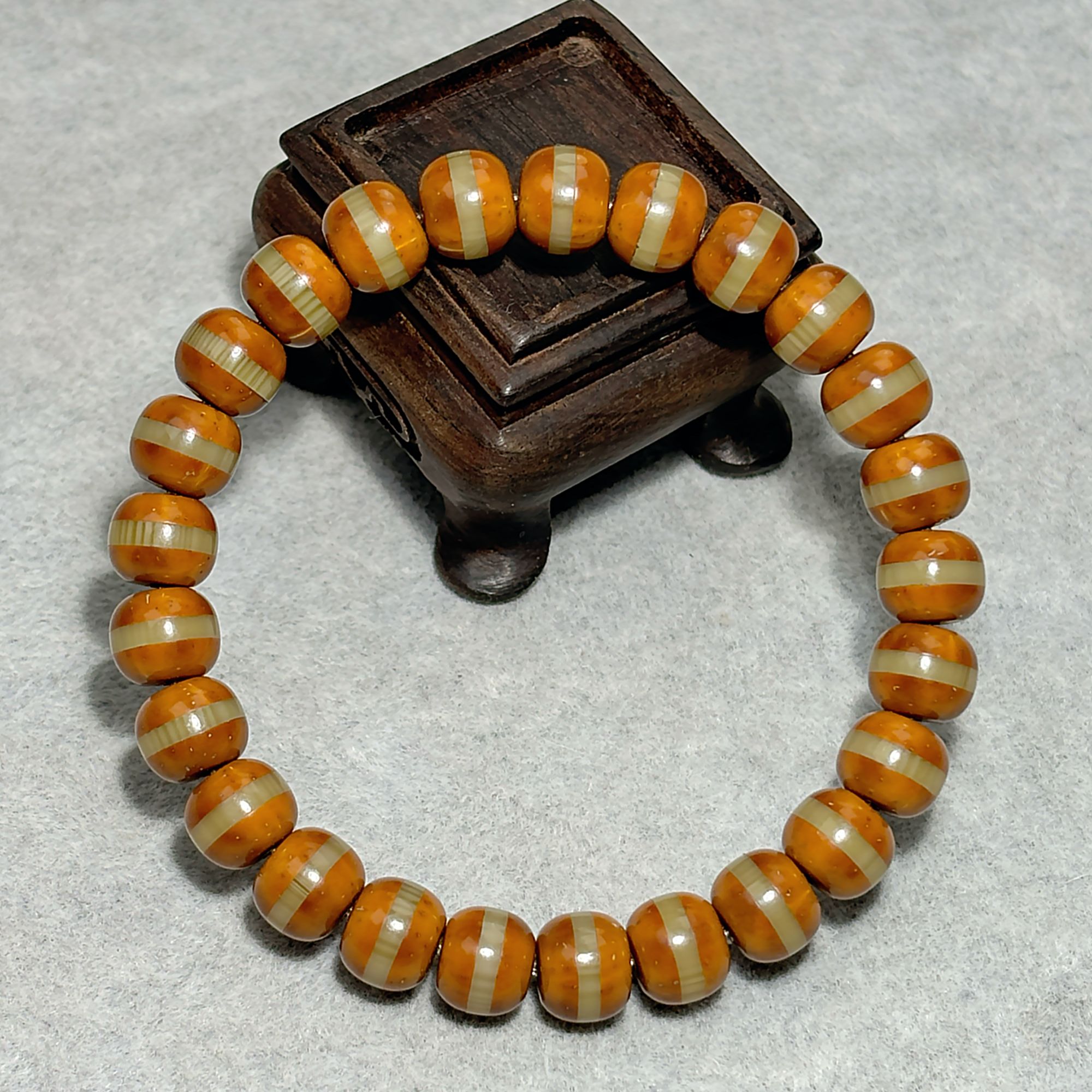 原生态紫金鼠搓珀浪家文玩