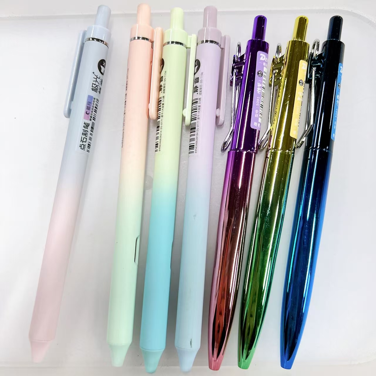 【黑墨-7支】A12点石极光静音+德尔施极光之夜,掉封蜡不售后