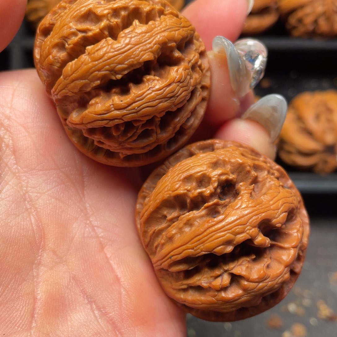 文玩核桃吊坠秦岭山脉核桃