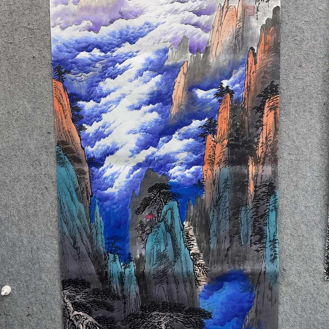 书法作品多次参加