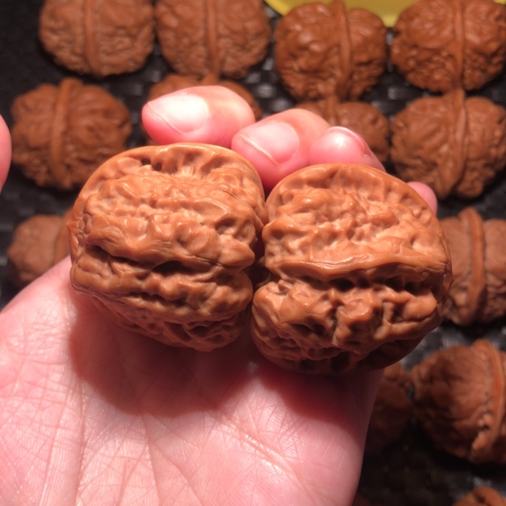 文玩核桃把件四开40