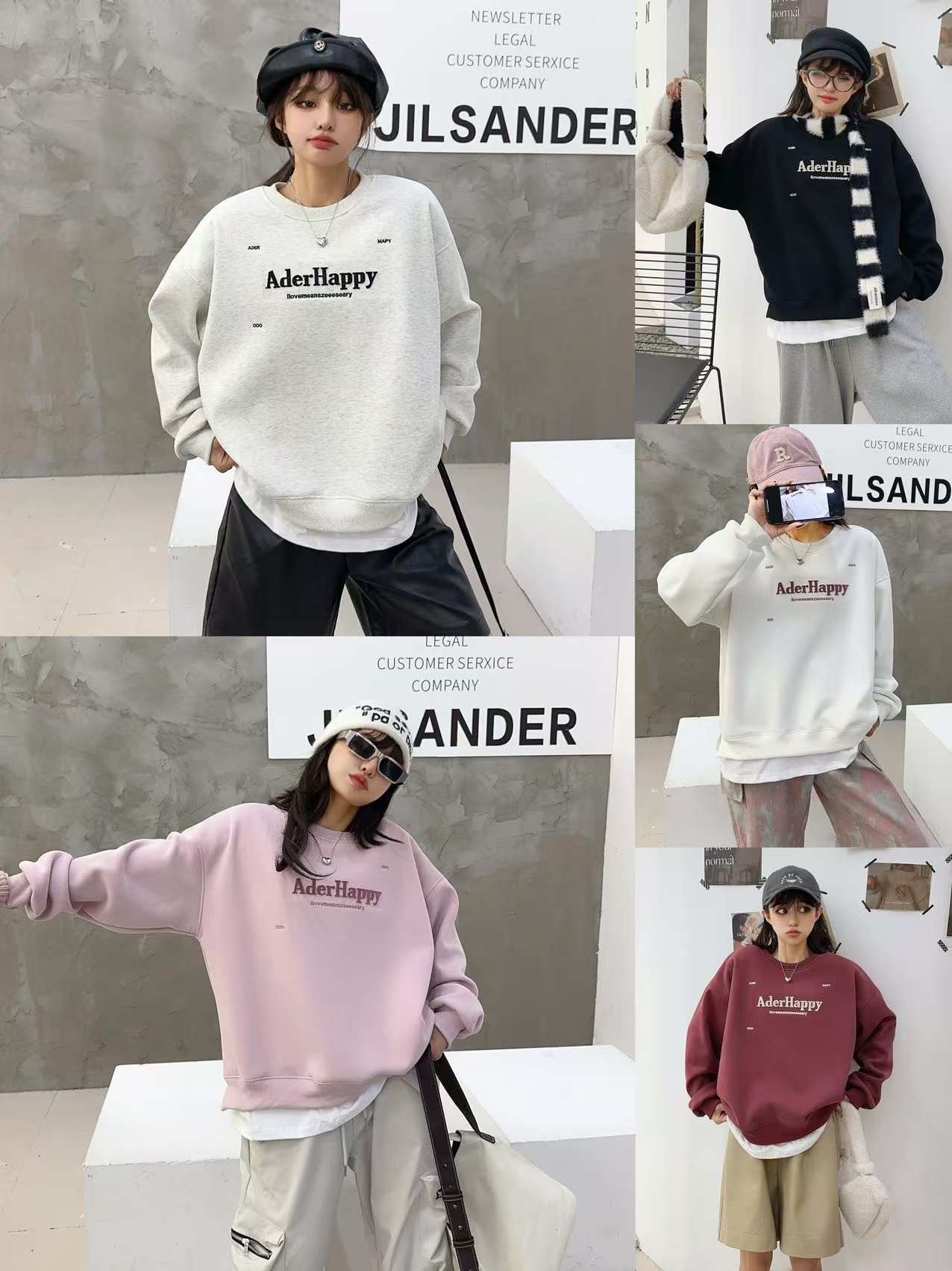 女款卫衣卫裤专用扣号链接101-200