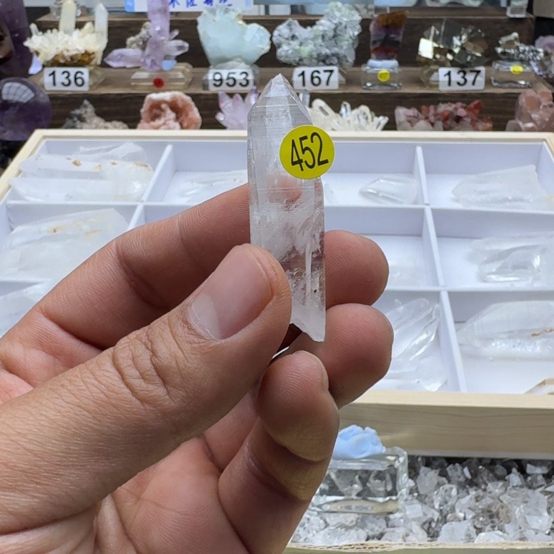 A***酱水晶未镶嵌珠宝半成品