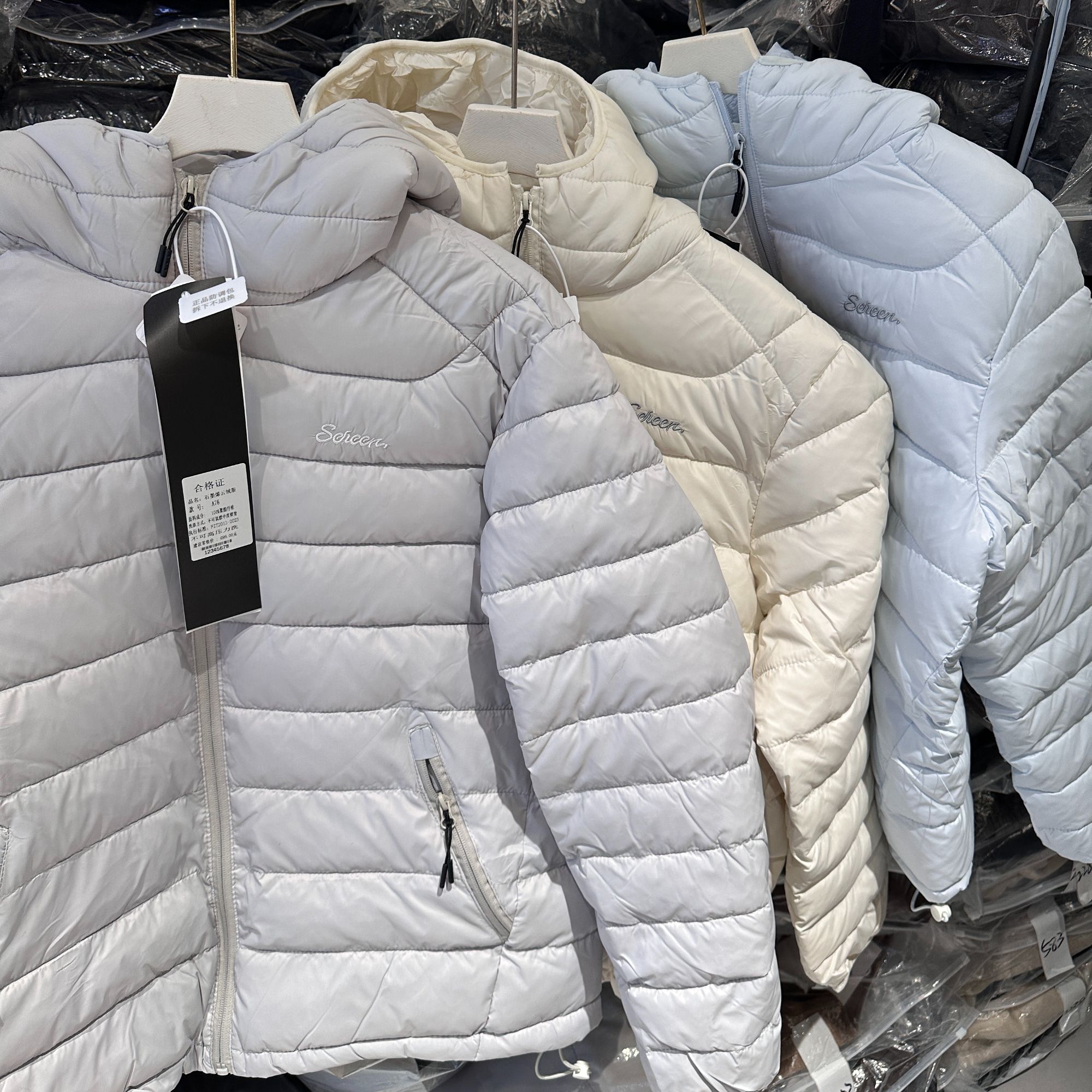 yy 时尚女士衬衫羽绒服加厚轻薄薄款连帽户外女装