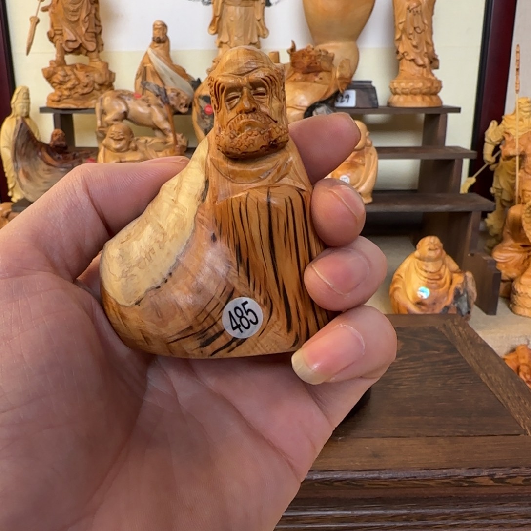崖柏小木匠艺雕一物一