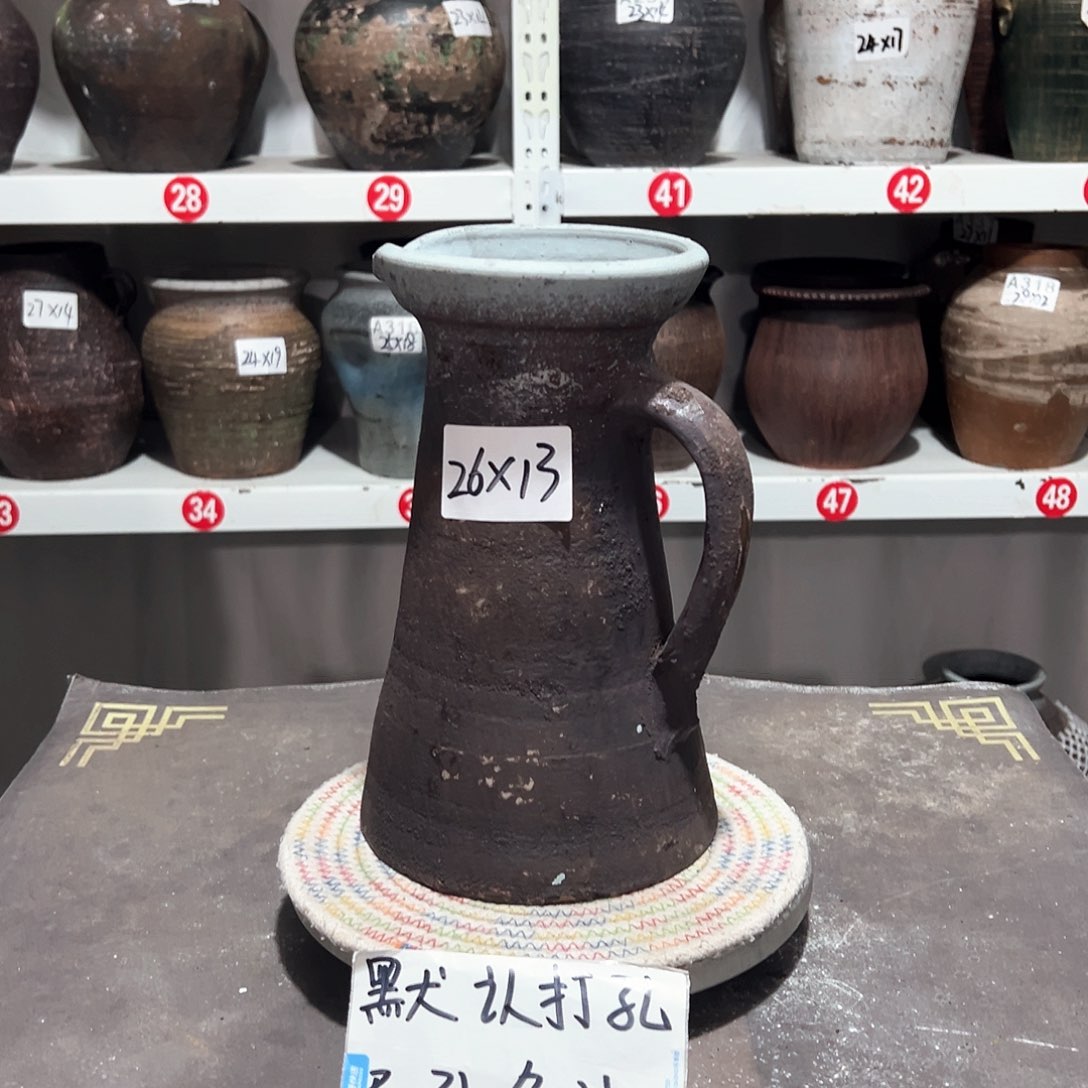 红陶3号磨砂壶无孔备注