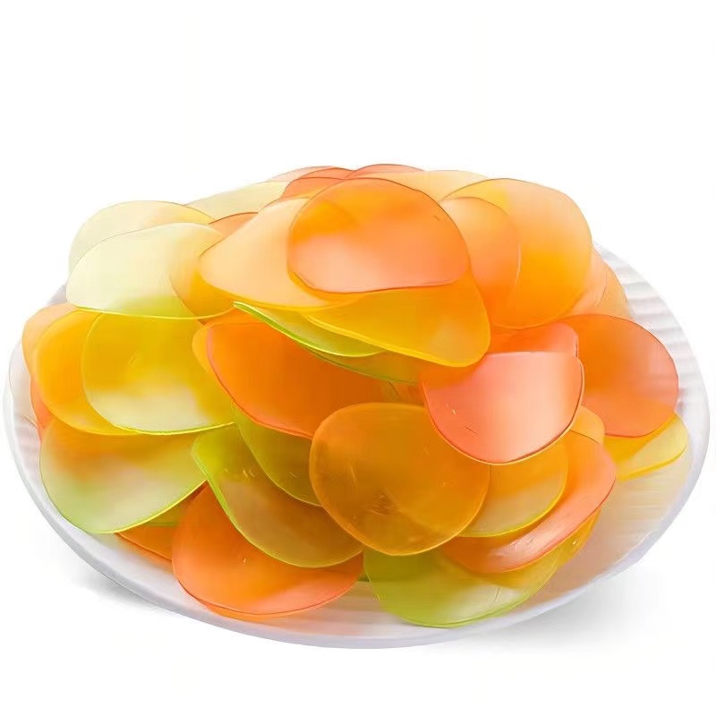 大连特产彩色原汁虾片儿时美味零食虾片150克*3