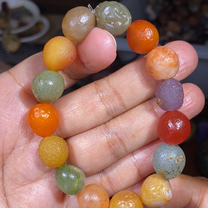 玛瑙/玉髓珠宝半成品未镶嵌