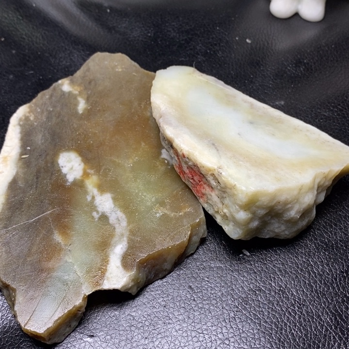 和田玉珠宝奇石足铂镶嵌