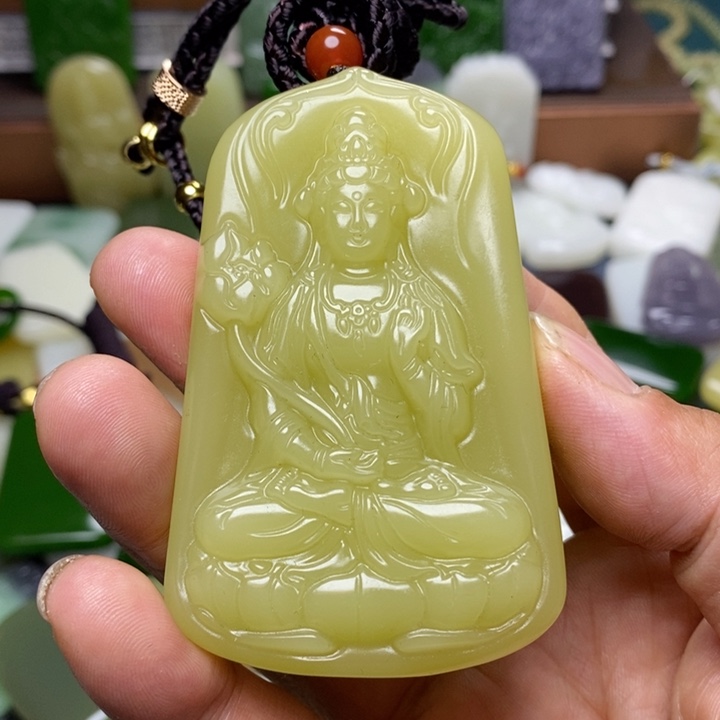 吊坠(不含链)未镶嵌和田玉