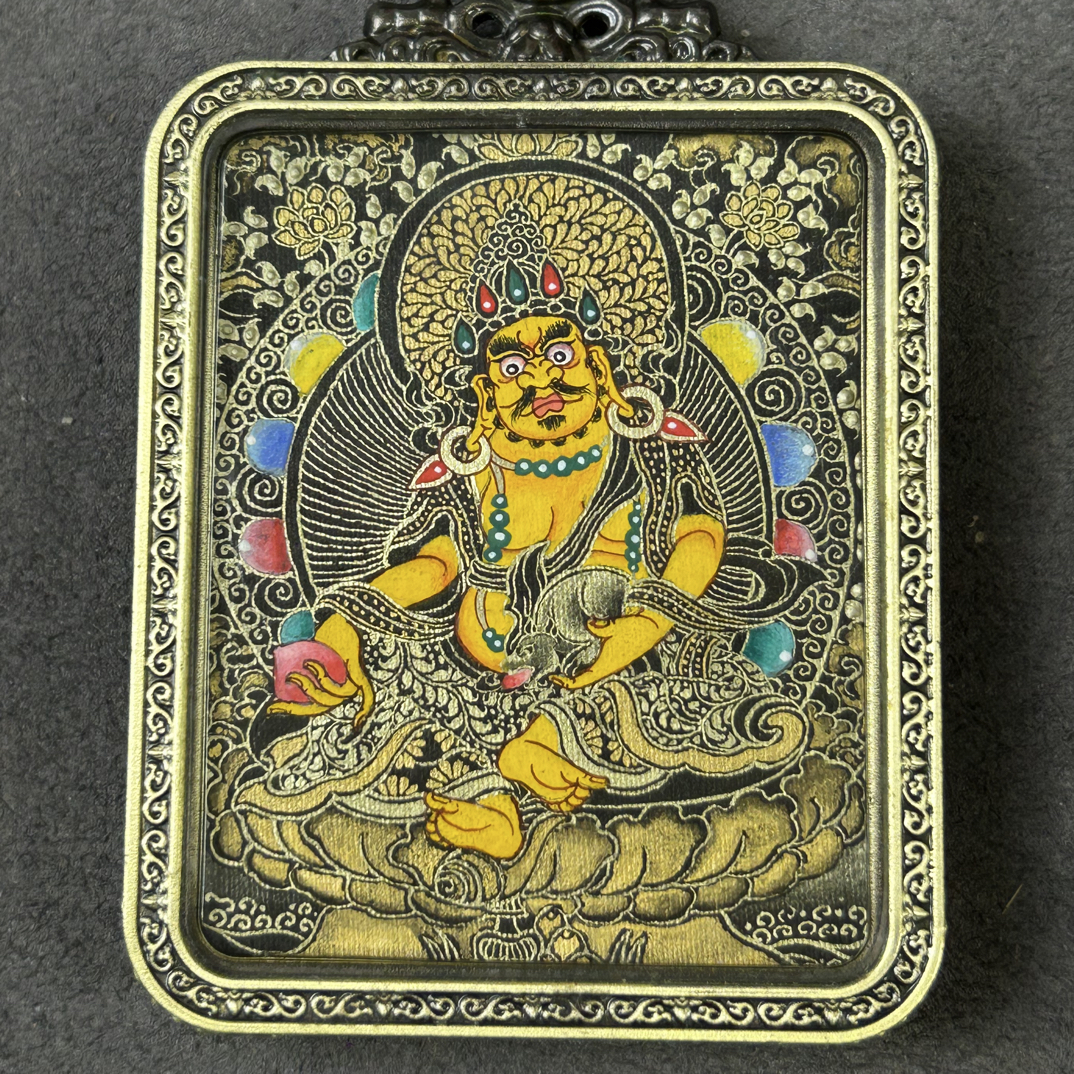 黄财小唐卡合集  ▏纯手绘 矿物颜料 藏族画师匠心绘制