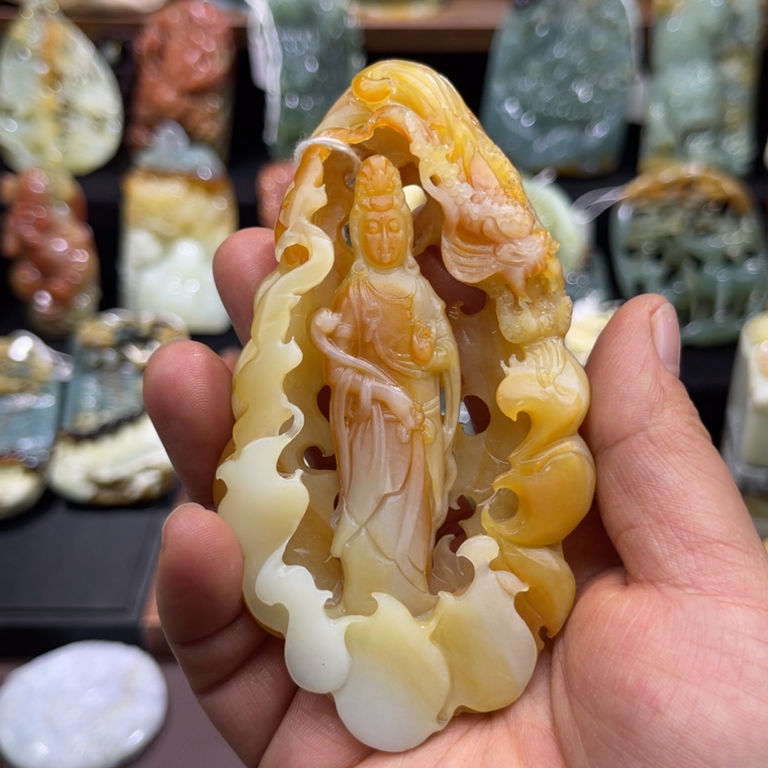 s***h蛇纹石玉未镶嵌吊坠(赠链)