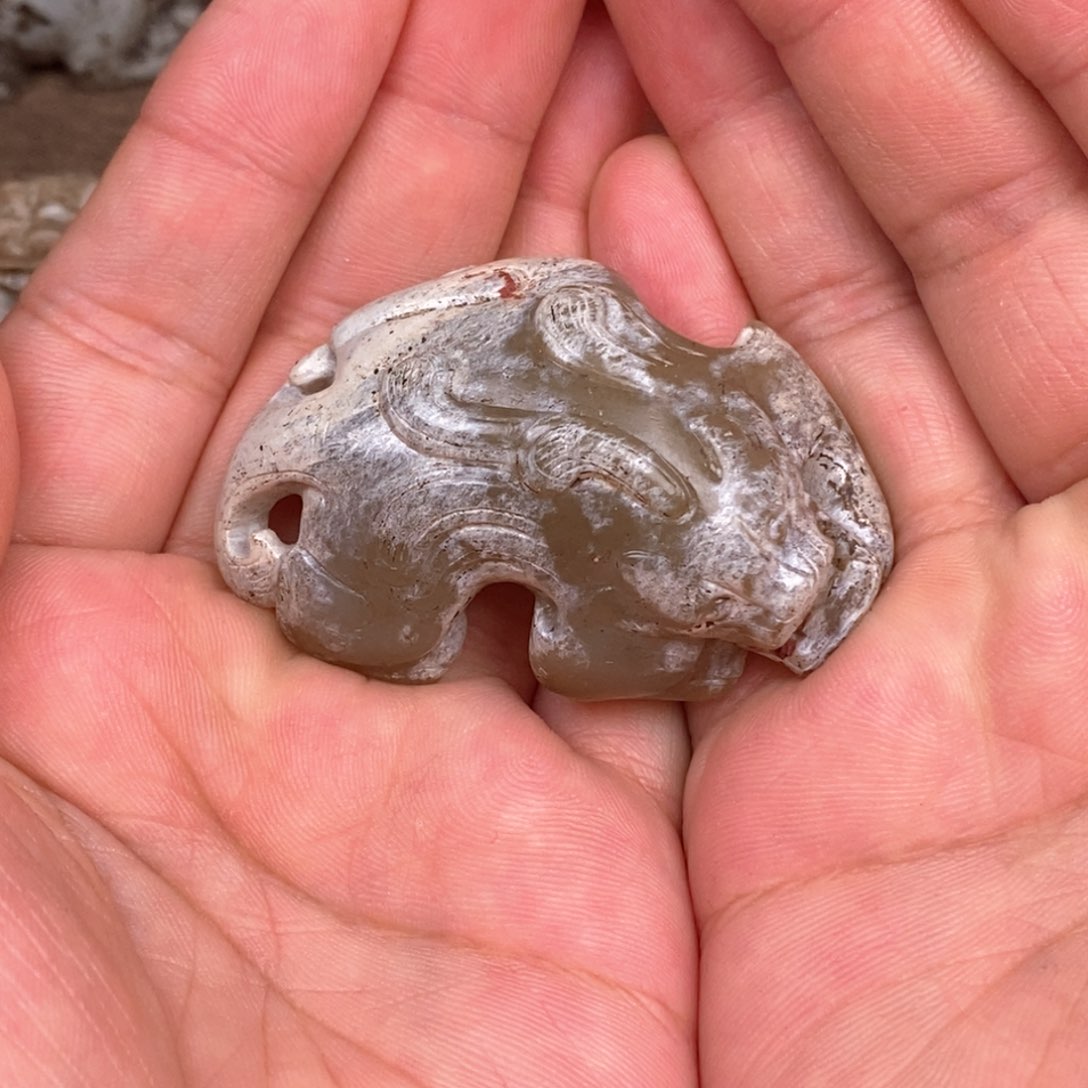 和田玉挂件未镶嵌@*