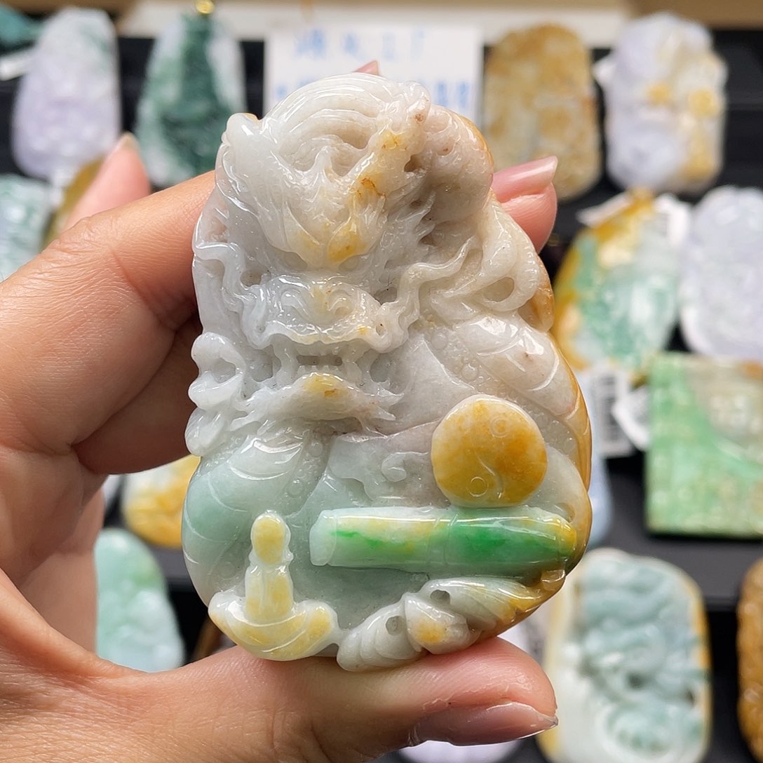 翡翠吊坠(不含链)未镶嵌
