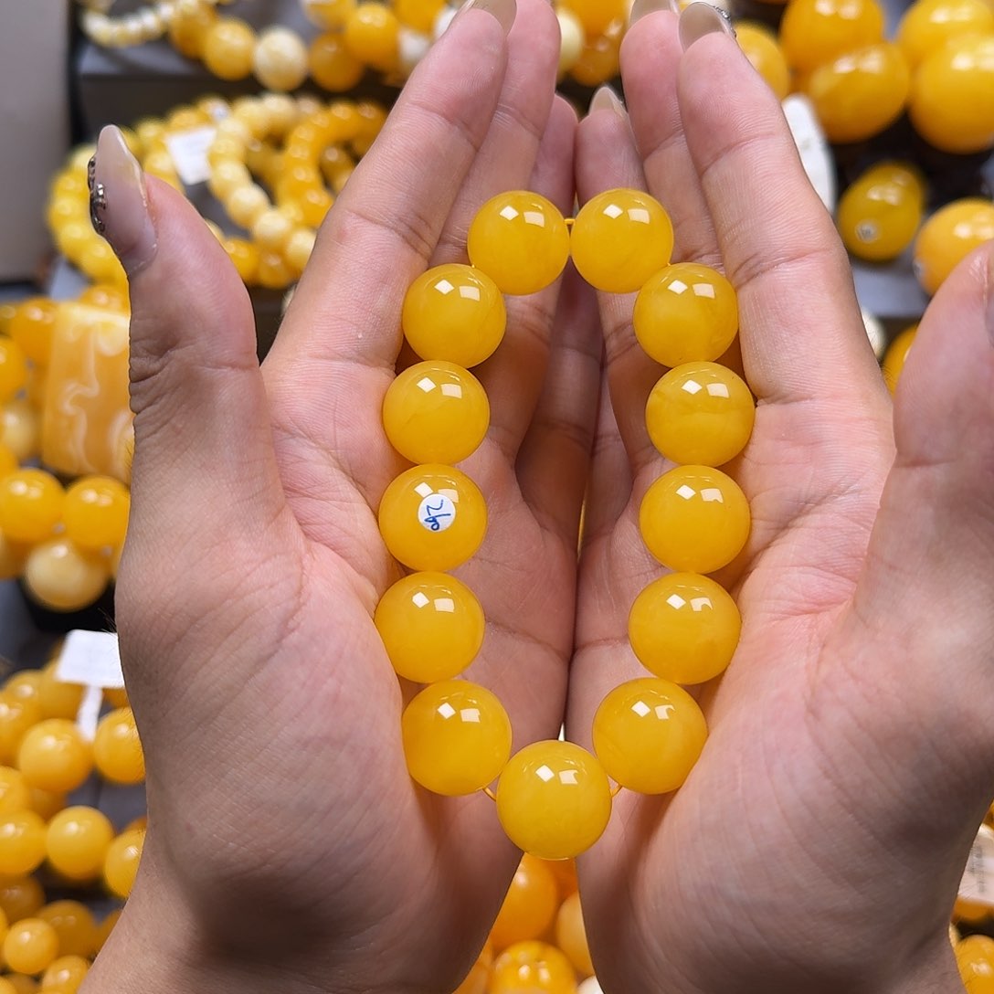 未镶嵌蜜蜡珠宝奇石同料18mm