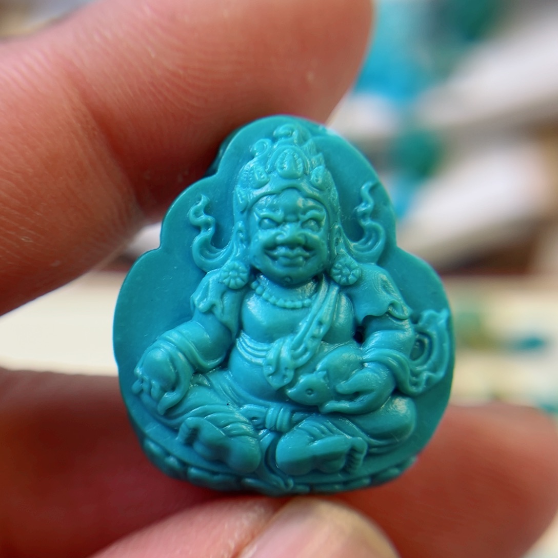 绿松石未镶嵌配饰