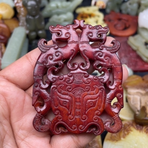 和田玉颈饰未镶嵌41