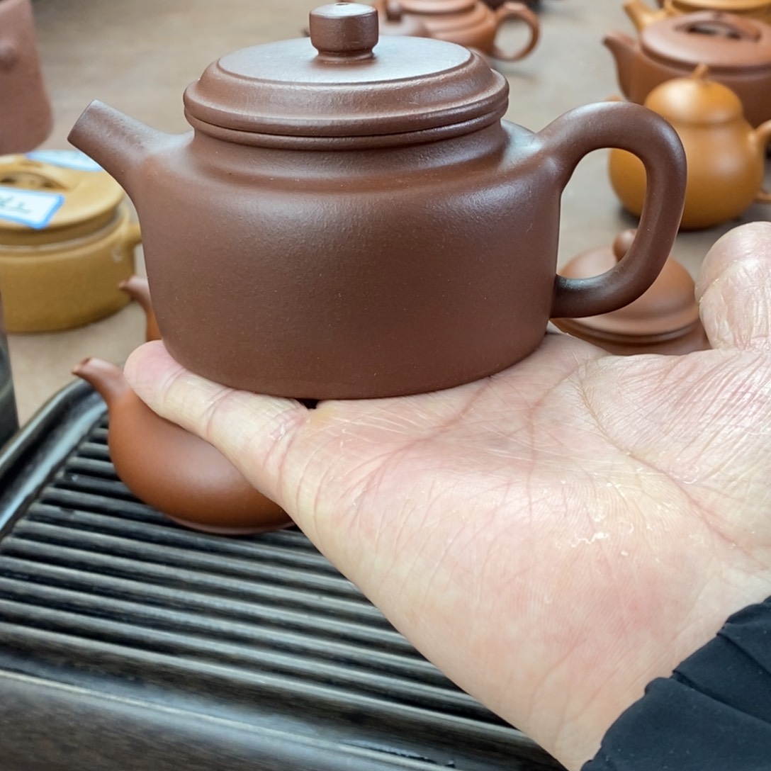 紫砂茶壶亚*紫砂壶德中