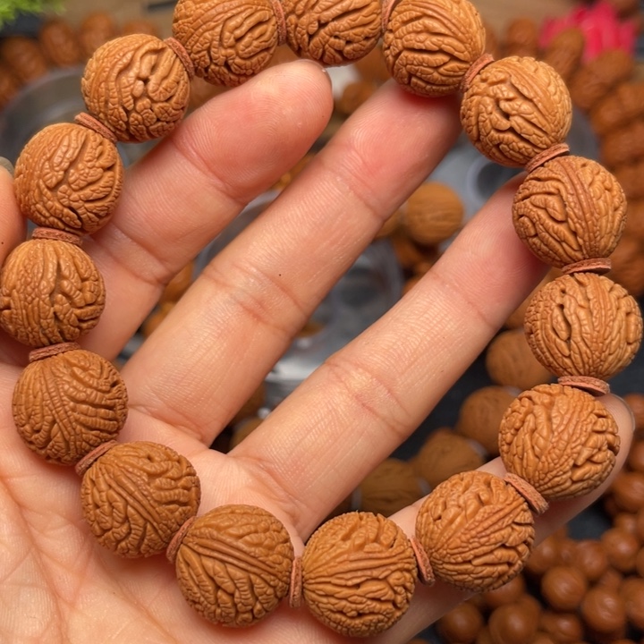 桃核手串龙纹桃核13