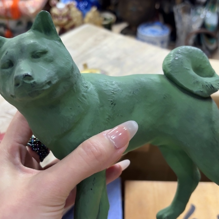 金属古美术置物摆件