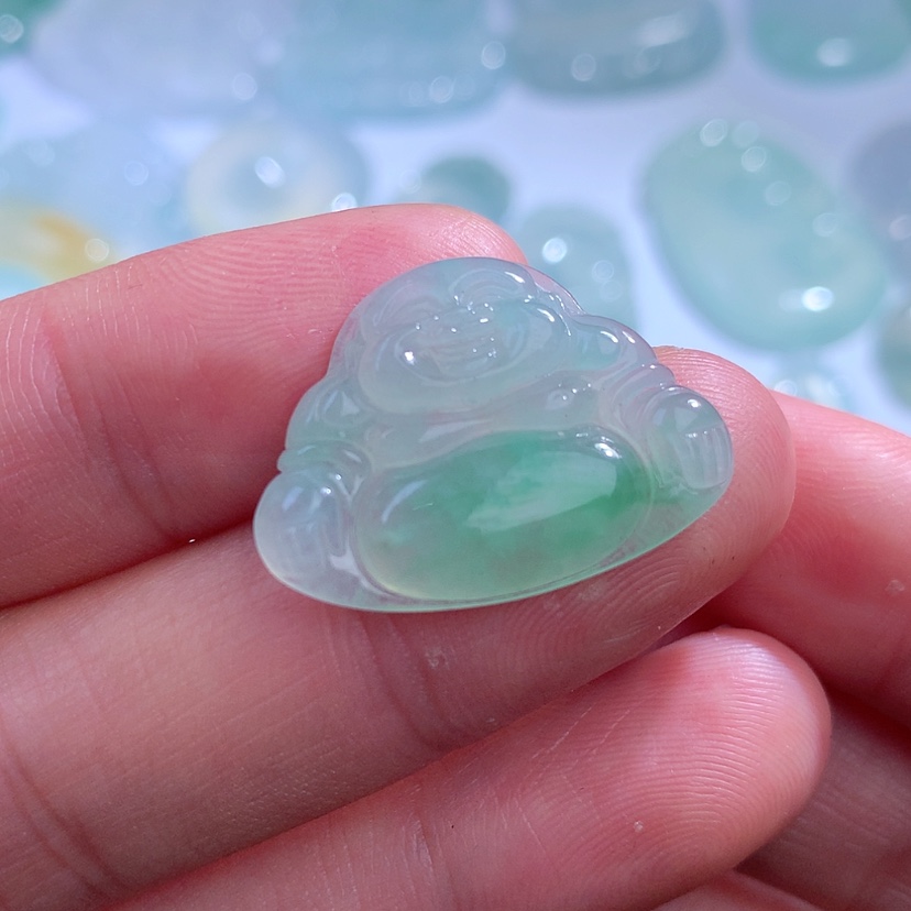 【闪购商品】翡翠颈饰未镶嵌缅甸A货翡翠