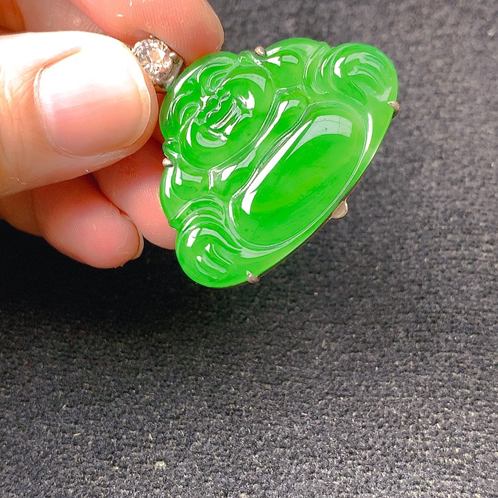 翡翠银S925镶嵌颈饰多样性