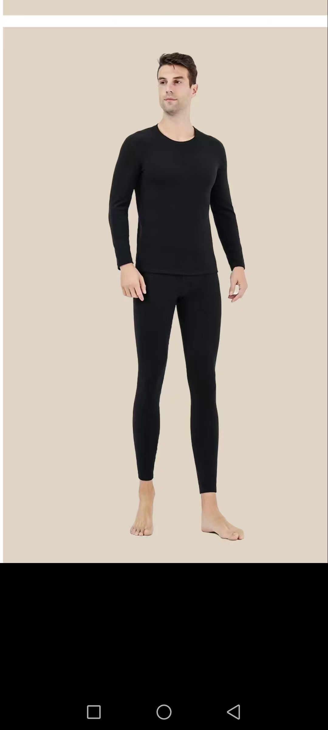 （男士）新款德绒保暖套装