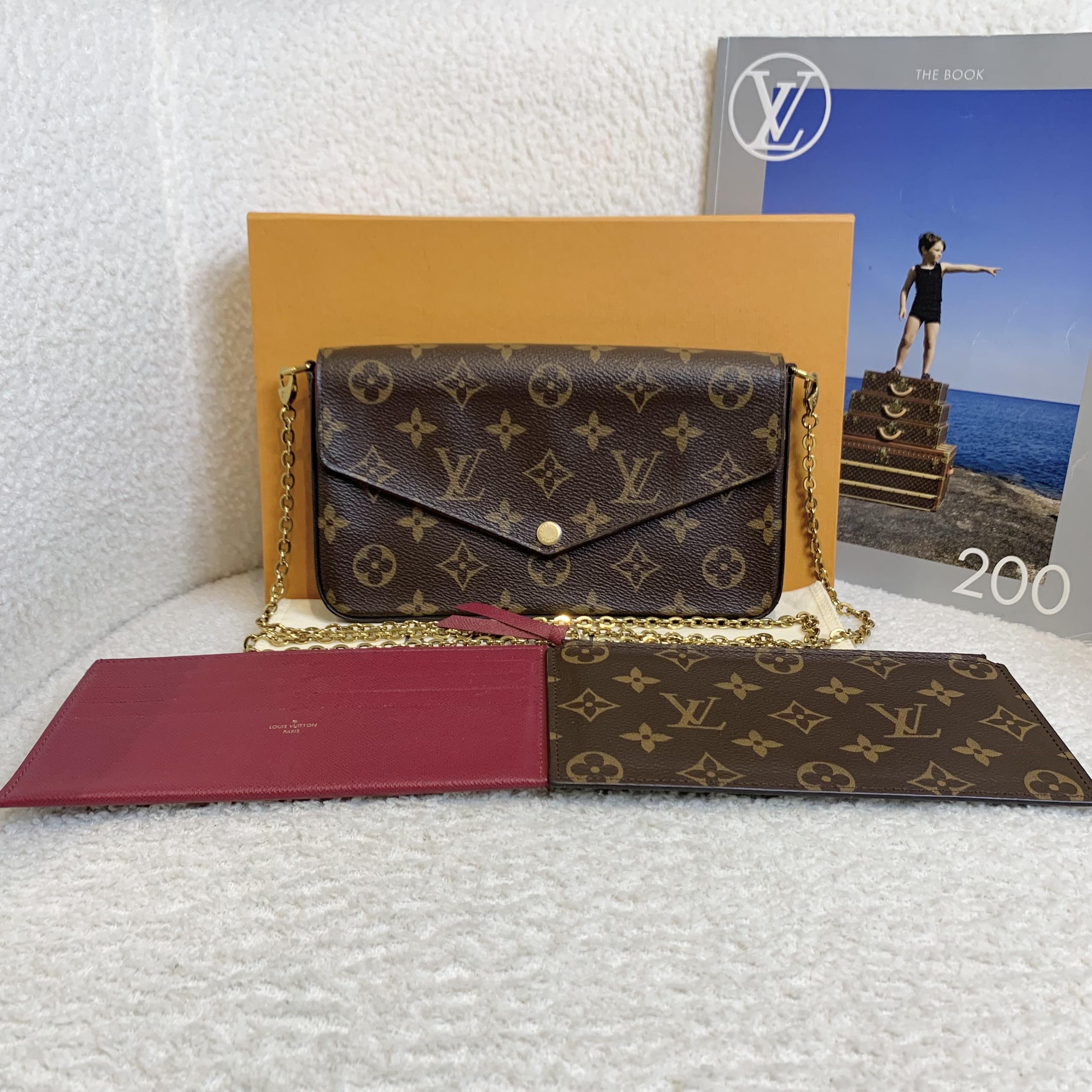 99新 LouisVuitton/路易威登 壹臻/老花三合一包 20年 / 63163137