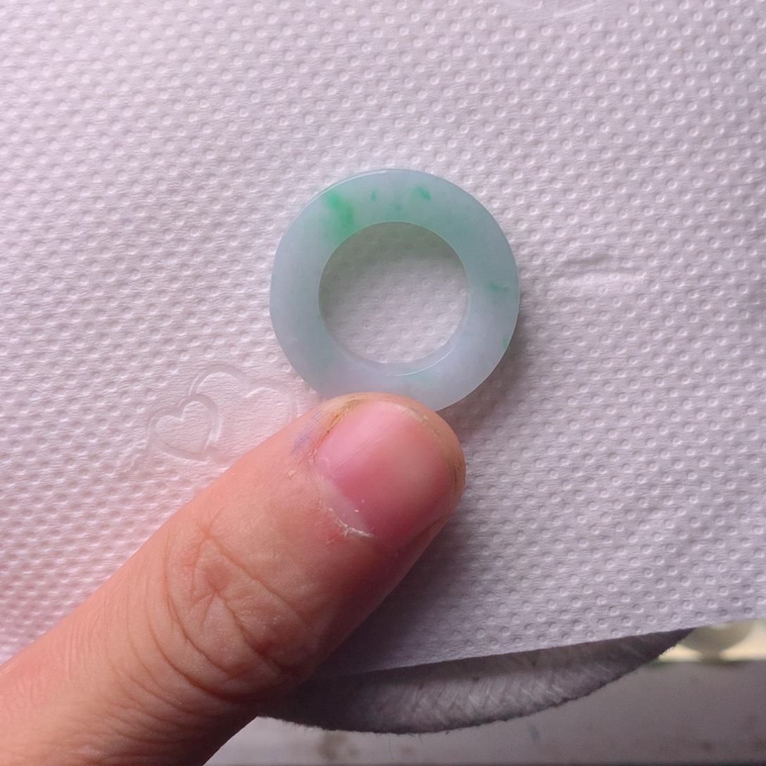 3***℃定制翡翠未镶嵌翡翠戒指