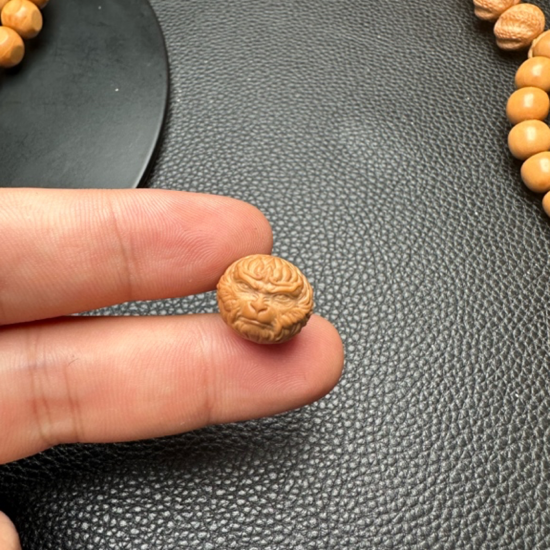 猴头核桃黑神话悟空雕刻单颗