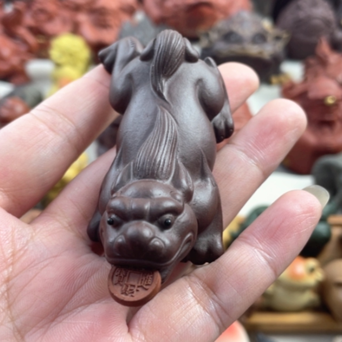 【闪购商品】紫砂茶宠紫砂貔貅