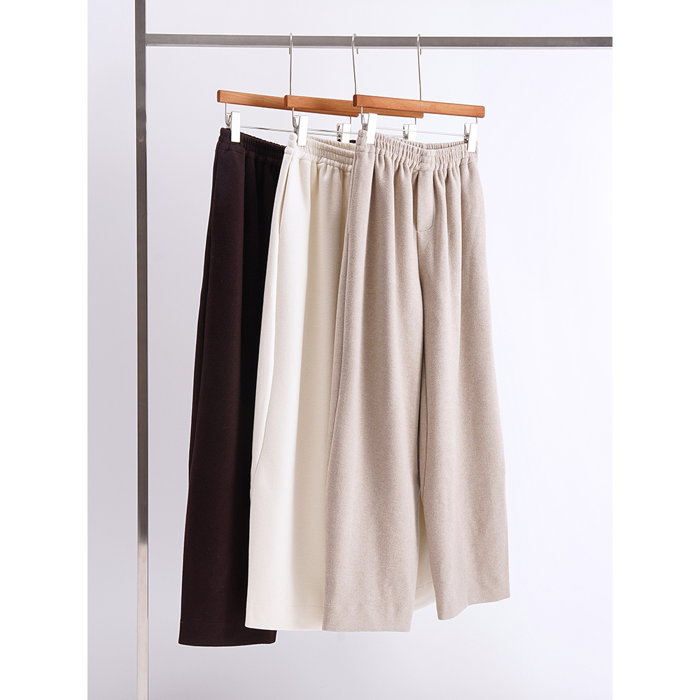 大果store【自由游荡】松弛感十足! 梨形身材羊毛阔腿荡荡裤